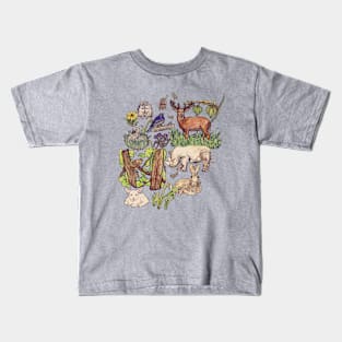 Forest Animals Kids T-Shirt